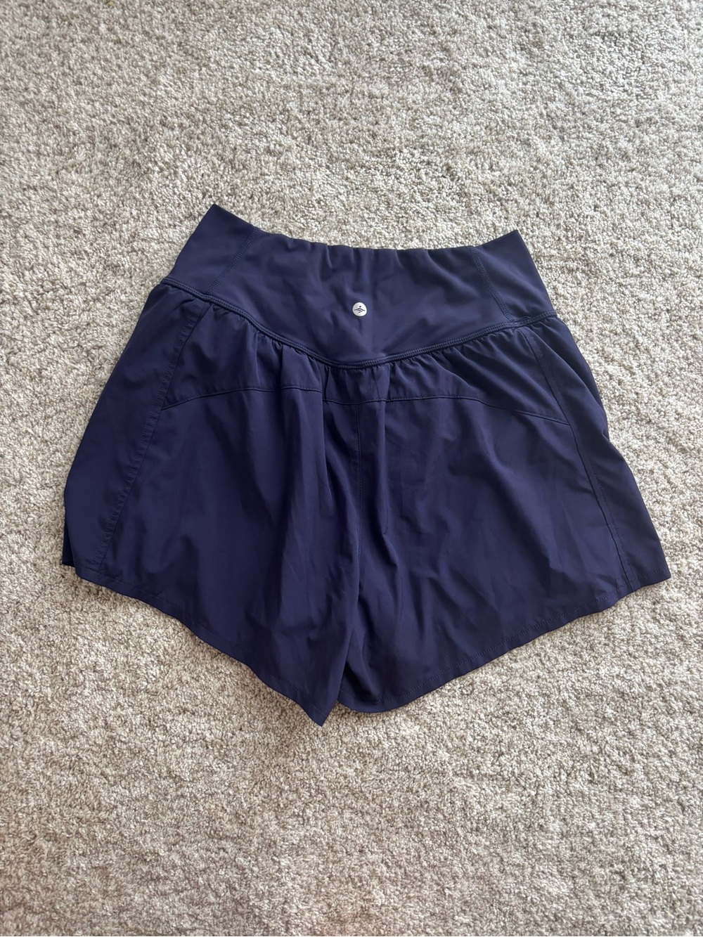 HALARA Athletic Shorts Set in Navy and Teal - Picture 2 of 7